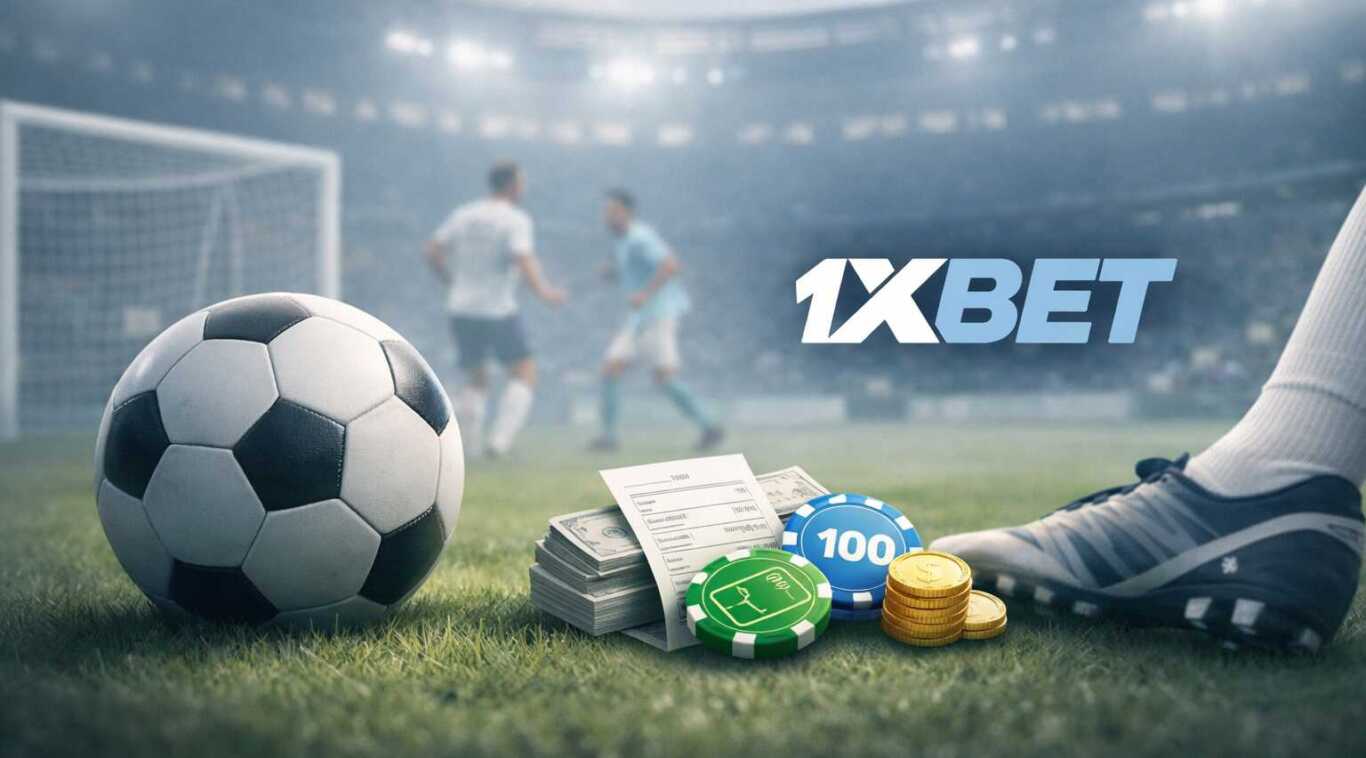1xBet'da futbolga tikish O'zbekistonda