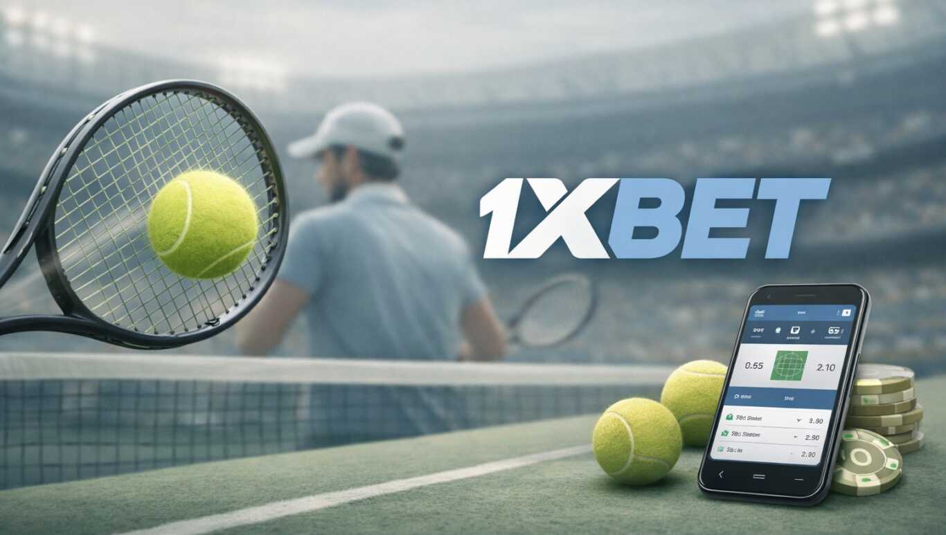 1xBet tennisga tikish O'zbekistonda